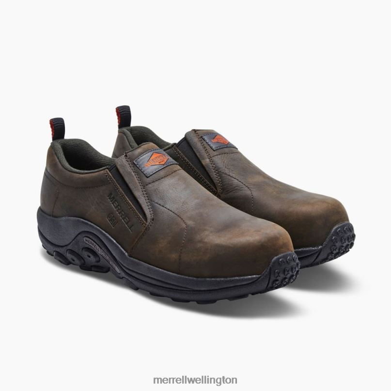 Jungle Moc Leather Comp Toe SD+ Work Shoe (J099381) Merrell Men 8VV6P705 Shoes Espresso