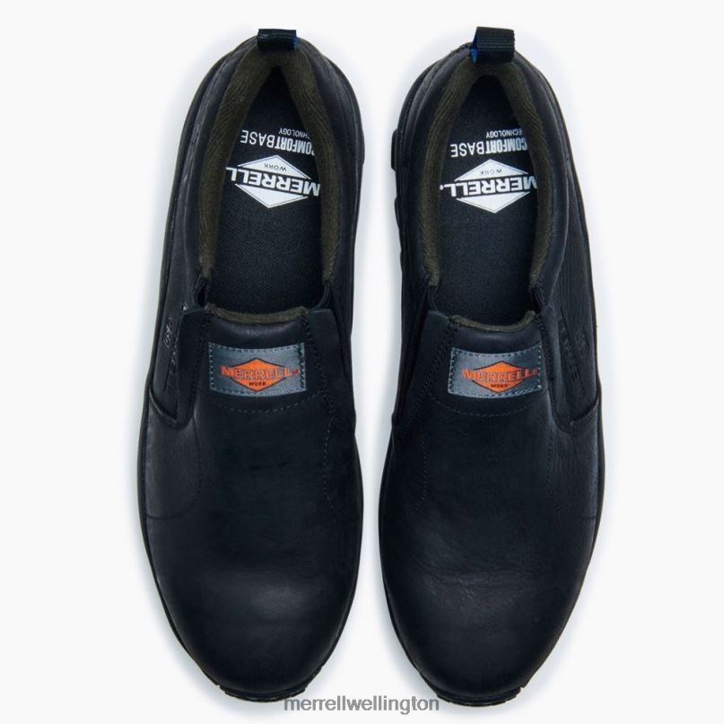 Jungle Moc Leather Comp Toe SD+ Work Shoe Wide Width (J099379W) Merrell Men 8VV6P453 Shoes Black