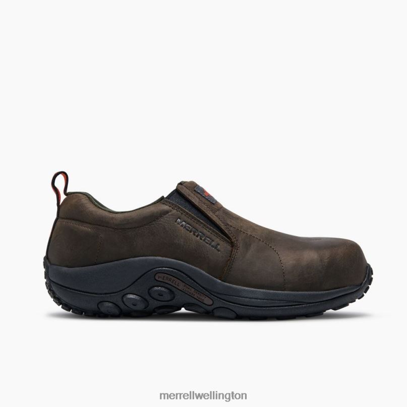 Jungle Moc Leather Comp Toe Work Shoe (J099319) Merrell Men 8VV6P346 Shoes Espresso
