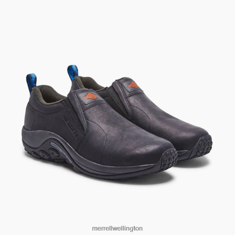 Jungle Moc Leather SR Work Shoe (J099321) Merrell Men 8VV6P339 Shoes Black