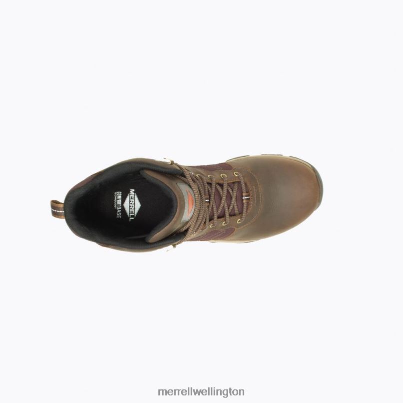 Moab 2 Timber 6'' Waterproof (J004653) Merrell Men 8VV6P598 Shoes Toffee