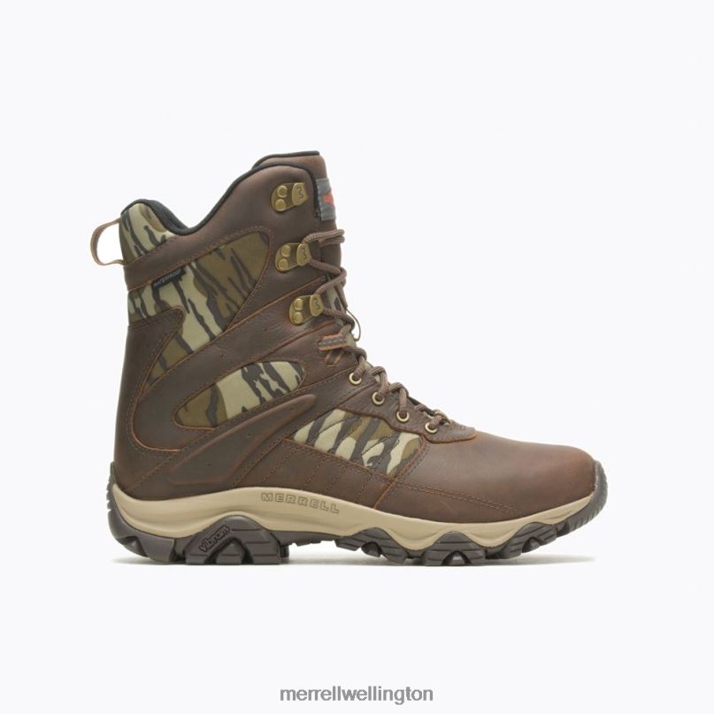 Moab 2 Timber 8'' Thermo Waterproof (J004643) Merrell Men 8VV6P657 Shoes Toffee/Oak