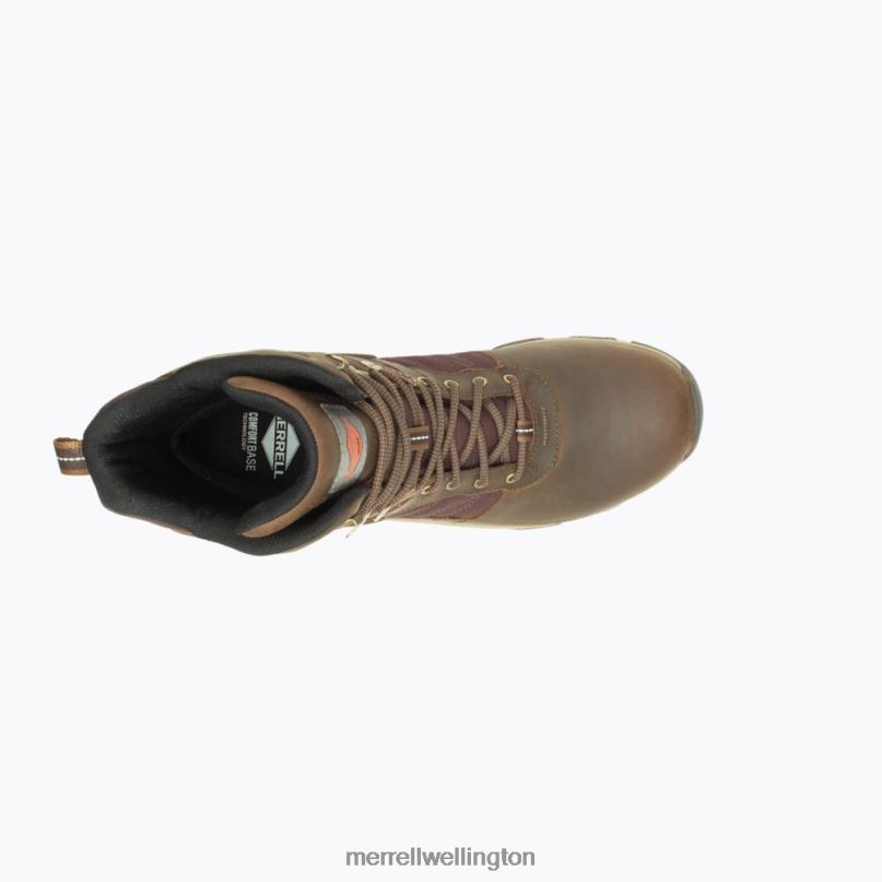 Moab 2 Timber 8'' Waterproof (J004649) Merrell Men 8VV6P637 Shoes Toffee