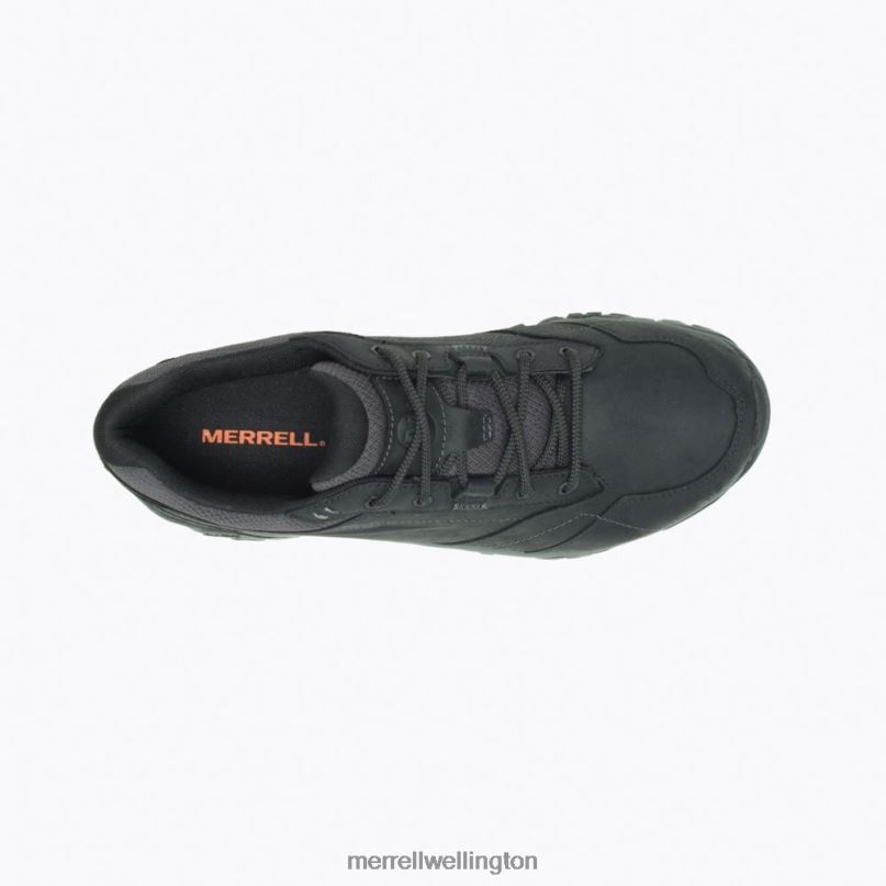 Moab Adventure Lace (J91829) Merrell Men 8VV6P401 Shoes Black