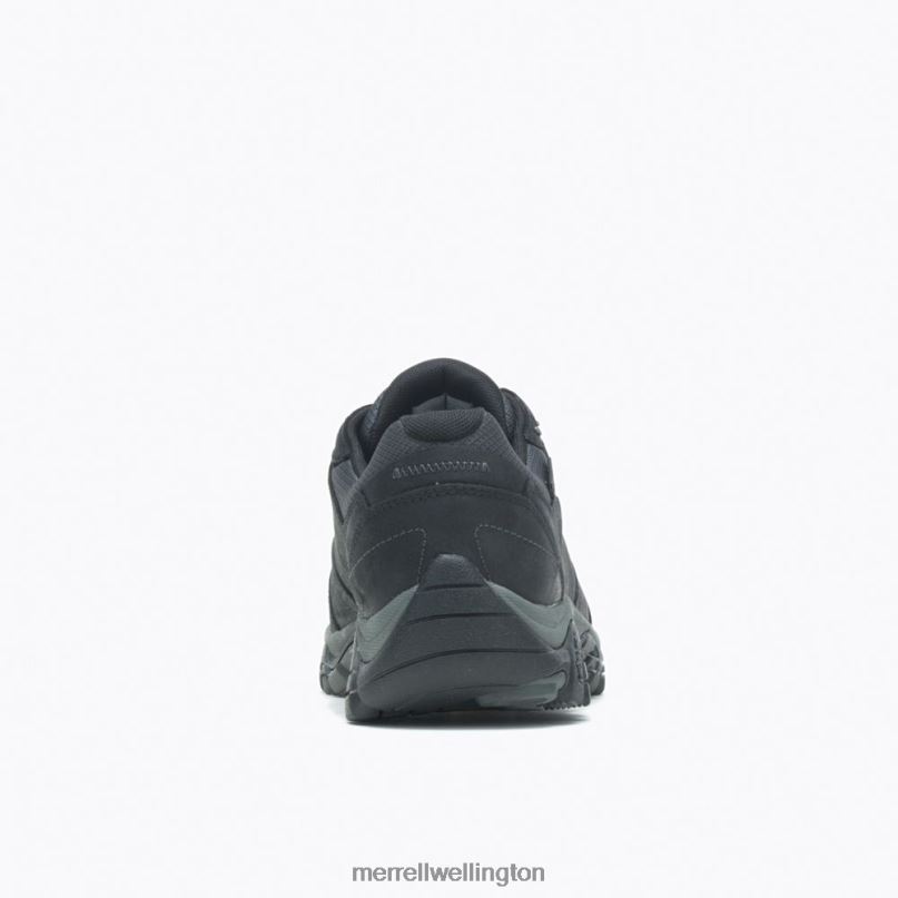 Moab Adventure Lace Waterproof Wide Width (J91821W) Merrell Men 8VV6P366 Shoes Black