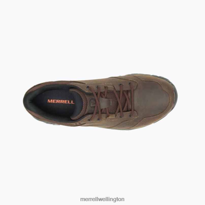Moab Adventure Lace Wide Width (J91827W) Merrell Men 8VV6P355 Shoes Dark Earth