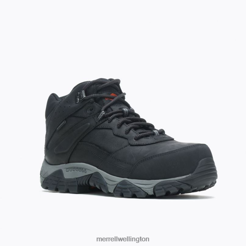 Moab Adventure Mid Waterproof Carbon Fiber Wide Width (J004631W) Merrell Men 8VV6P495 Shoes Black