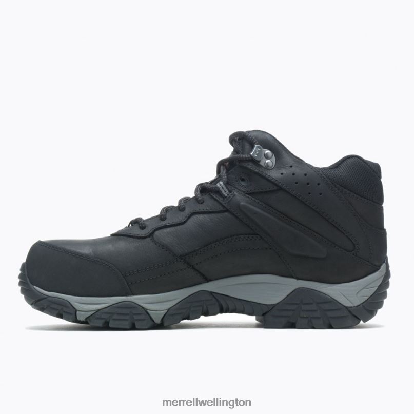 Moab Adventure Mid Waterproof Carbon Fiber Wide Width (J004631W) Merrell Men 8VV6P495 Shoes Black