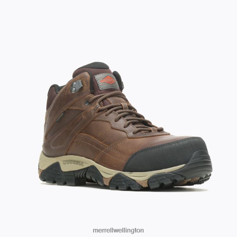 Moab Adventure Mid Waterproof Carbon Fiber Wide Width (J004633W) Merrell Men 8VV6P494 Shoes Toffee