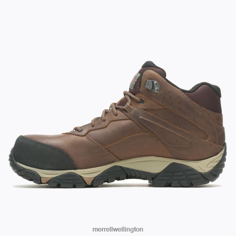 Moab Adventure Mid Waterproof Carbon Fiber Wide Width (J004633W) Merrell Men 8VV6P494 Shoes Toffee