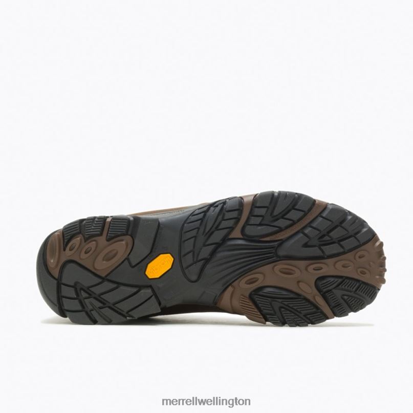 Moab Adventure Mid Waterproof Wide Width (J91819W) Merrell Men 8VV6P326 Shoes Dark Earth