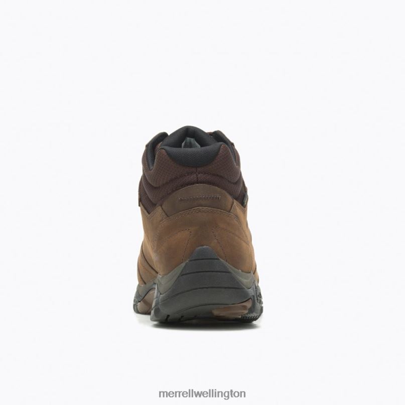 Moab Adventure Mid Waterproof Wide Width (J91819W) Merrell Men 8VV6P326 Shoes Dark Earth