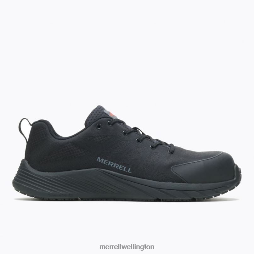 Moab Flight Carbon Fiber Wide Width (J004625W) Merrell Men 8VV6P439 Shoes Black