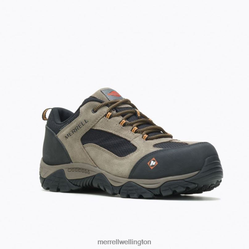 Moab Onset Waterproof Comp Toe Work Shoe (J099505) Merrell Men 8VV6P385 Shoes Walnut