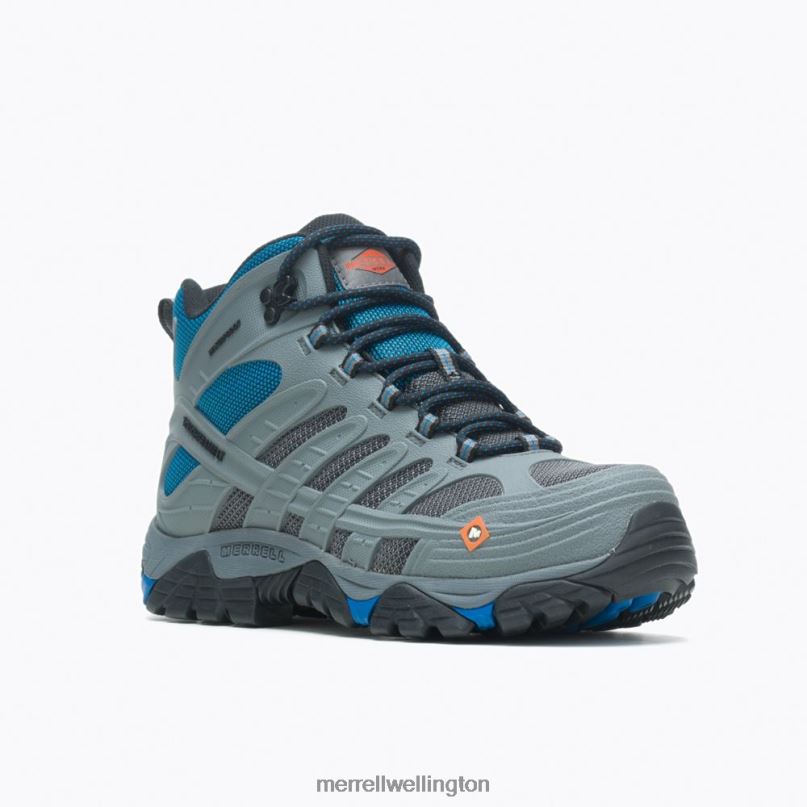 Moab Velocity Mid Waterproof Carbon Fiber Wide Width (J099431W) Merrell Men 8VV6P343 Shoes Castle Rock