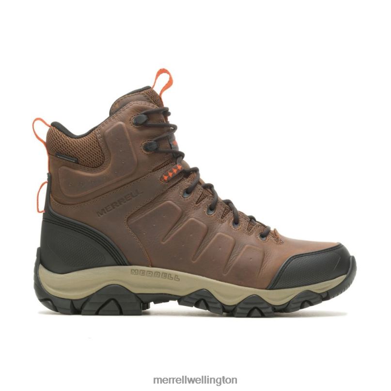 Phaserbound 2 Mid Waterproof SR (J005057) Merrell Men 8VV6P556 Shoes Earth/Orange