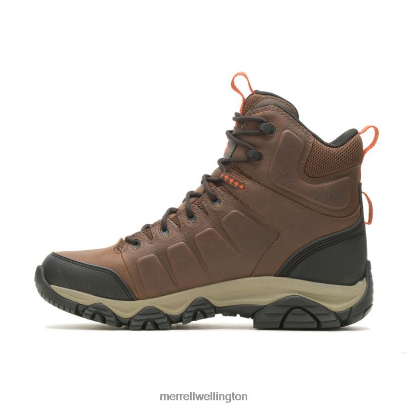 Phaserbound 2 Mid Waterproof SR (J005057) Merrell Men 8VV6P556 Shoes Earth/Orange