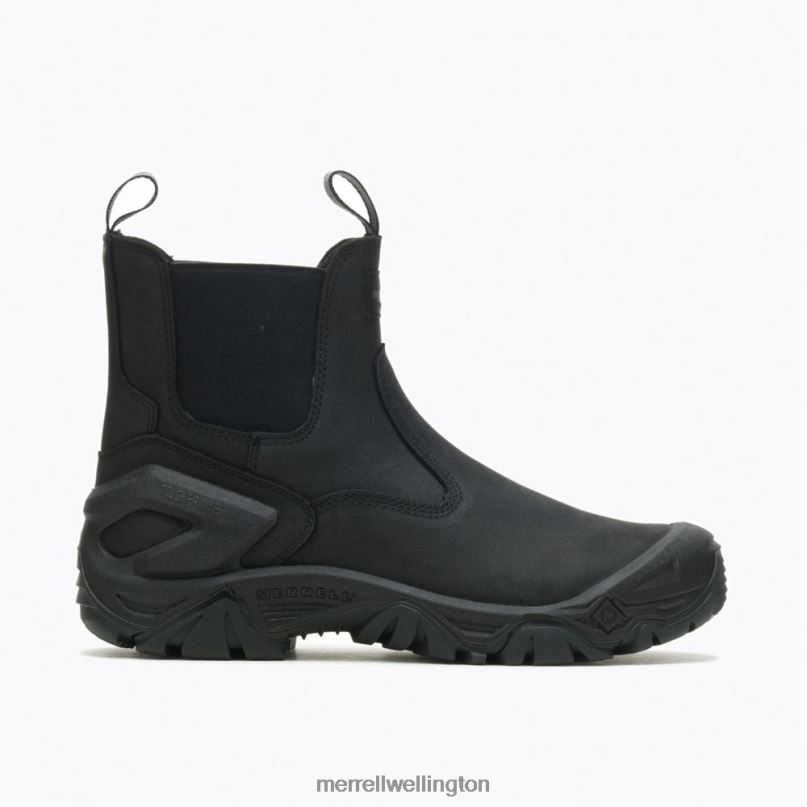 Strongfield Leather Chelsea SR (J099441) Merrell Men 8VV6P622 Shoes Black