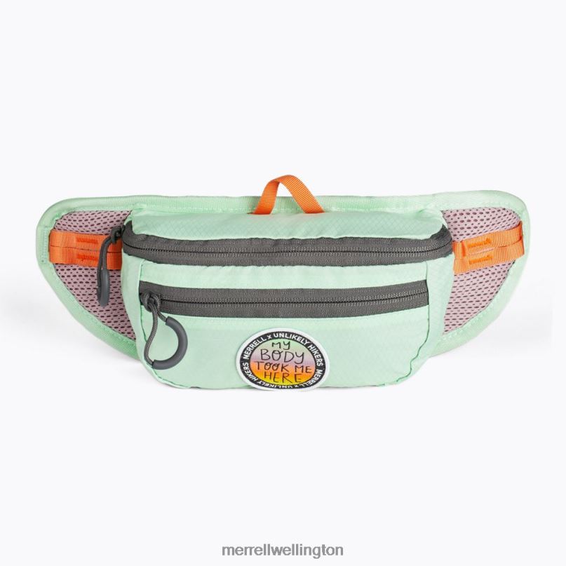 Crest 1.5L Lumbar Pack X Unlikely Hikers (JAS26687-330) Merrell Unisex 8VV6P373 Accessories Mist Green