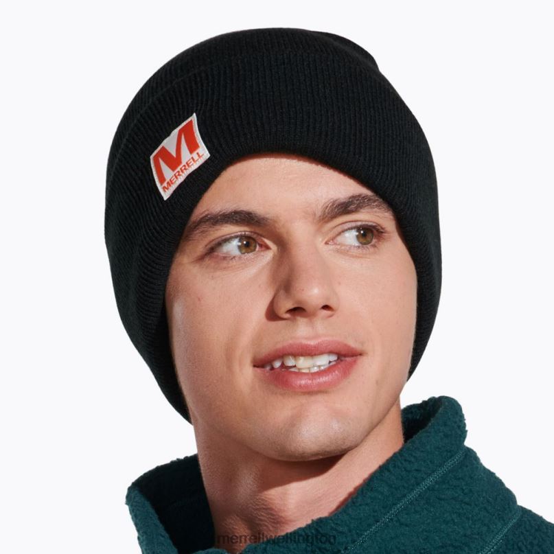 Patch Beanie (JAF26639-010) Merrell Unisex 8VV6P223 Accessories Black