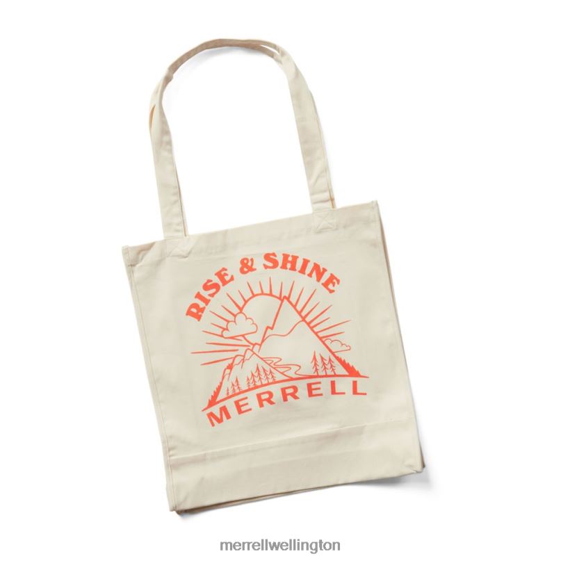 Trailhead Canvas Tote Bag (JBF25711-893) Merrell Unisex 8VV6P592 Accessories Natural- Outdoor Crew