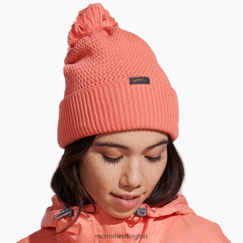Waffle Bobble Beanie (JAF26648-627) Merrell Unisex 8VV6P374 Accessories Ash Rose
