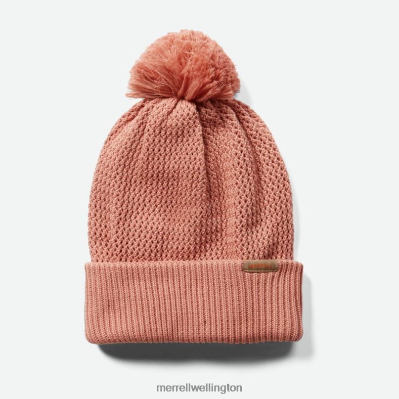 Waffle Bobble Beanie (JAF26648-627) Merrell Unisex 8VV6P374 Accessories Ash Rose