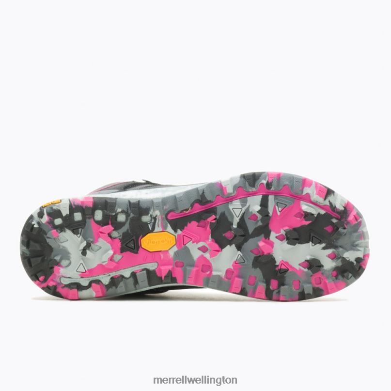 Antora 3 Mid Waterproof (J067582) Merrell Unisex 8VV6P1084 Shoes Black/Fuchsia