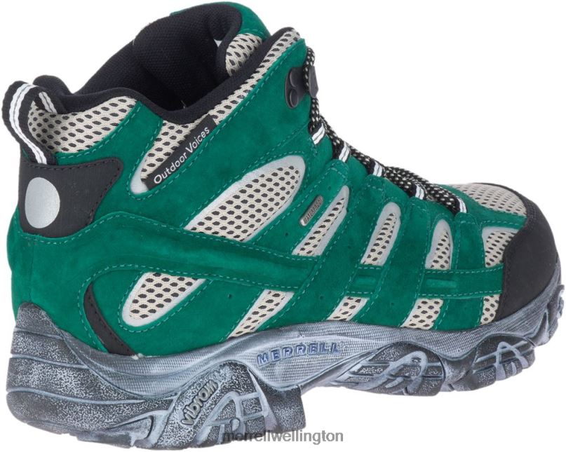 Moab 2 Mid Waterproof X Outdoor Voices (J5001201) Merrell Unisex 8VV6P805 Shoes Galapagos