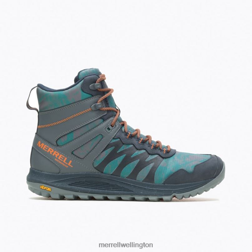 Nova Sneaker Boot Waterproof X See America (J067089) Merrell Unisex 8VV6P654 Shoes Arctic