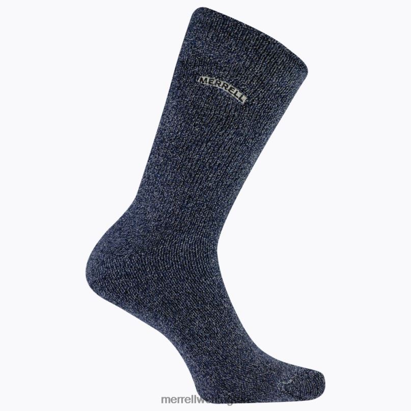 After-Sport Cushioned Crew Sock (JSF26893-010) Merrell Unisex 8VV6P214 Accessories Black