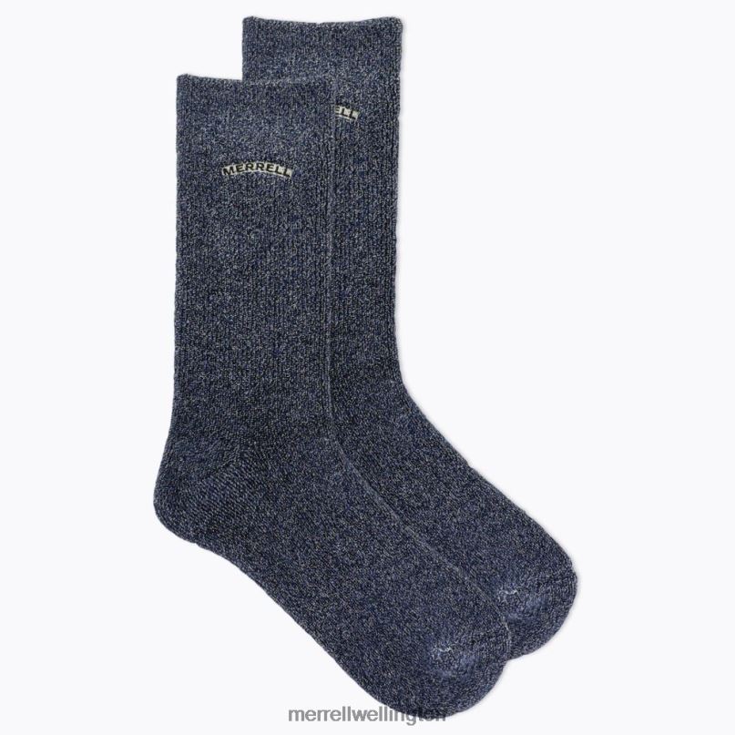 After-Sport Cushioned Crew Sock (JSF26893-010) Merrell Unisex 8VV6P214 Accessories Black