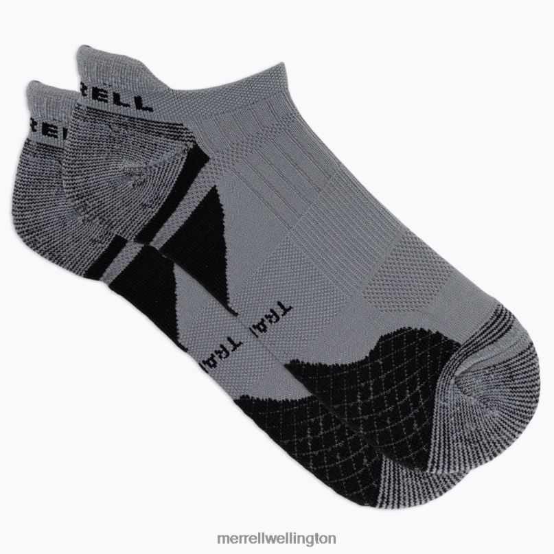 Cushion Trail Runner Tab Sock (JSS27023-050) Merrell Unisex 8VV6P419 Accessories Gray