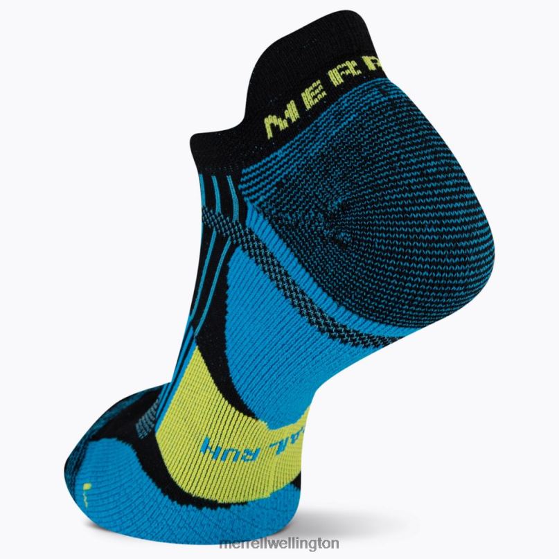 Cushion Trail Runner Tab Sock (JSS27023-401) Merrell Unisex 8VV6P418 Accessories Blue Multi