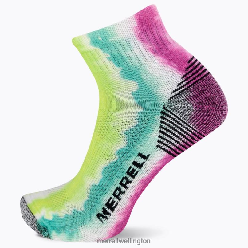 Moab 360 Print Painted Stripes Quarter Sock (JSS27004-652) Merrell Unisex 8VV6P276 Accessories Pink Multi