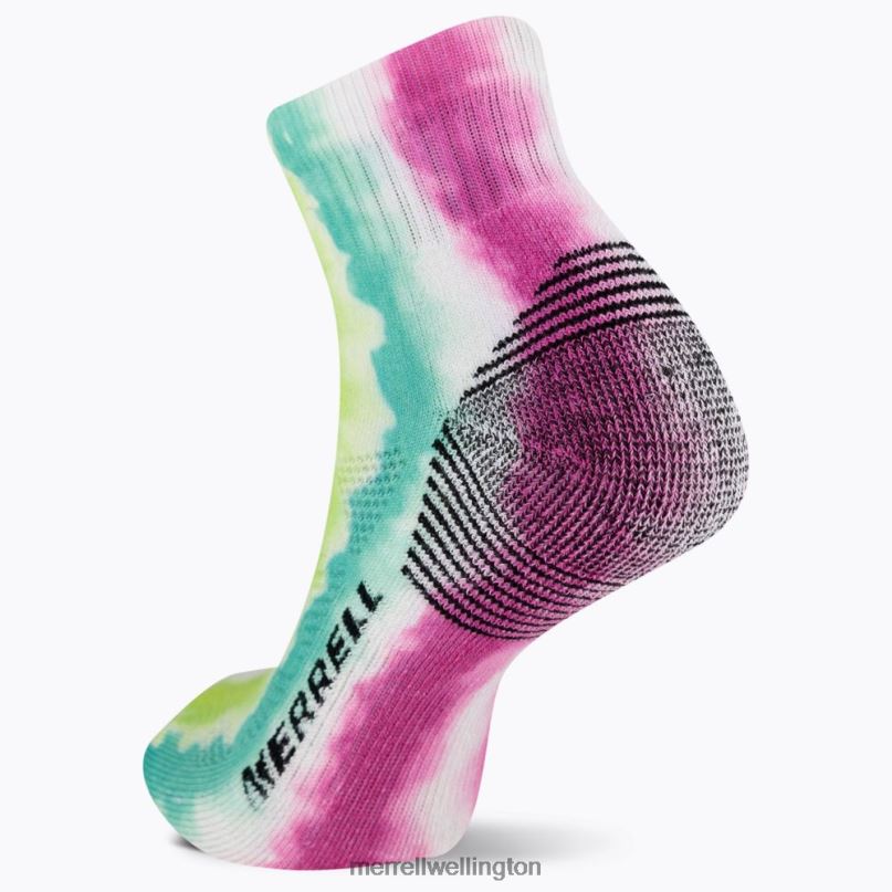 Moab 360 Print Painted Stripes Quarter Sock (JSS27004-652) Merrell Unisex 8VV6P276 Accessories Pink Multi