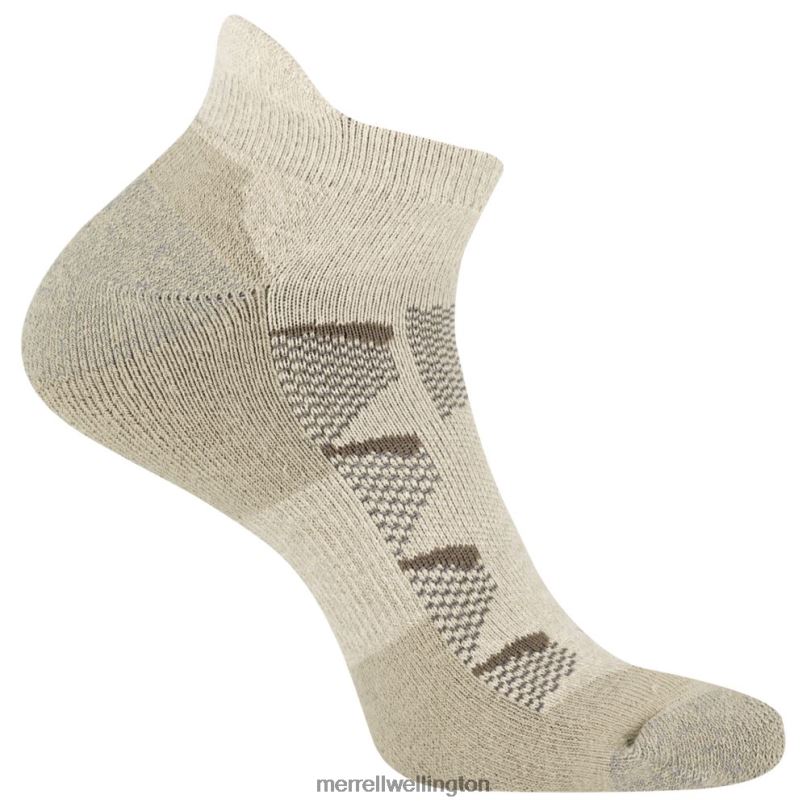 Moab Hiker Low Cut Sock (JSS26345-240) Merrell Unisex 8VV6P718 Accessories Oatmeal