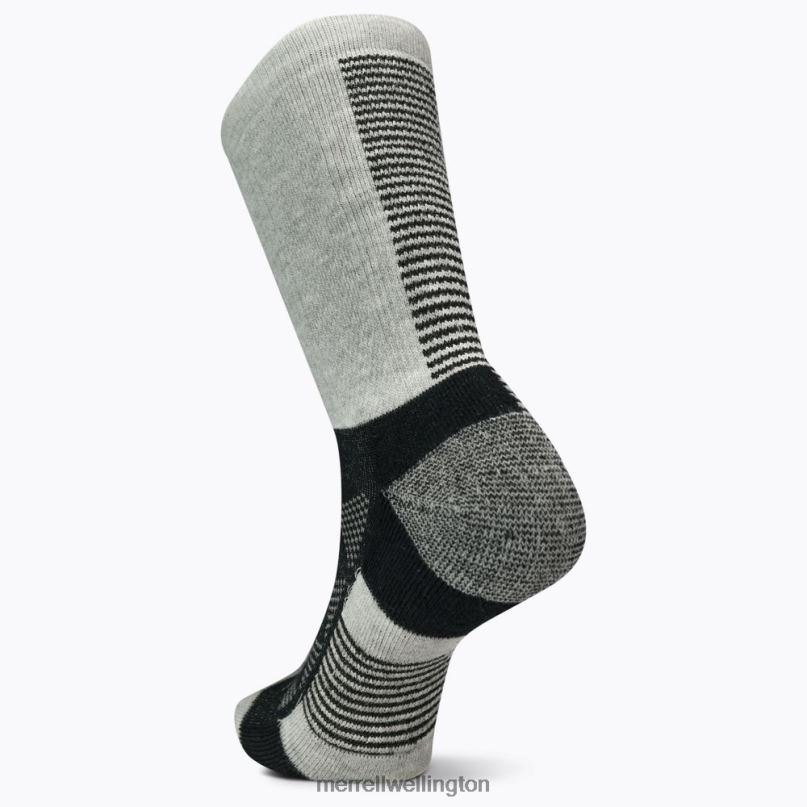 Moab Speed Crew sock (JSS27016-020) Merrell Unisex 8VV6P228 Accessories Gray Heather