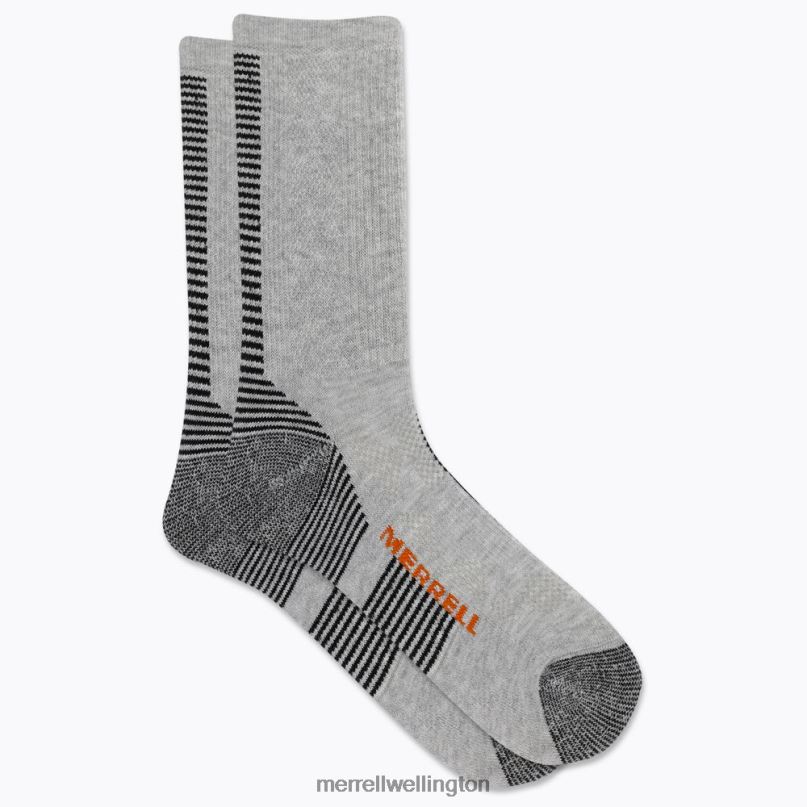 Moab Speed Crew sock (JSS27016-020) Merrell Unisex 8VV6P228 Accessories Gray Heather