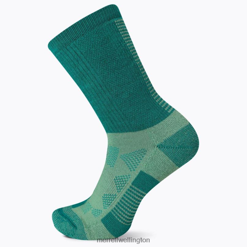 Moab Speed Crew sock (JSS27016-440) Merrell Unisex 8VV6P230 Accessories Turquoise