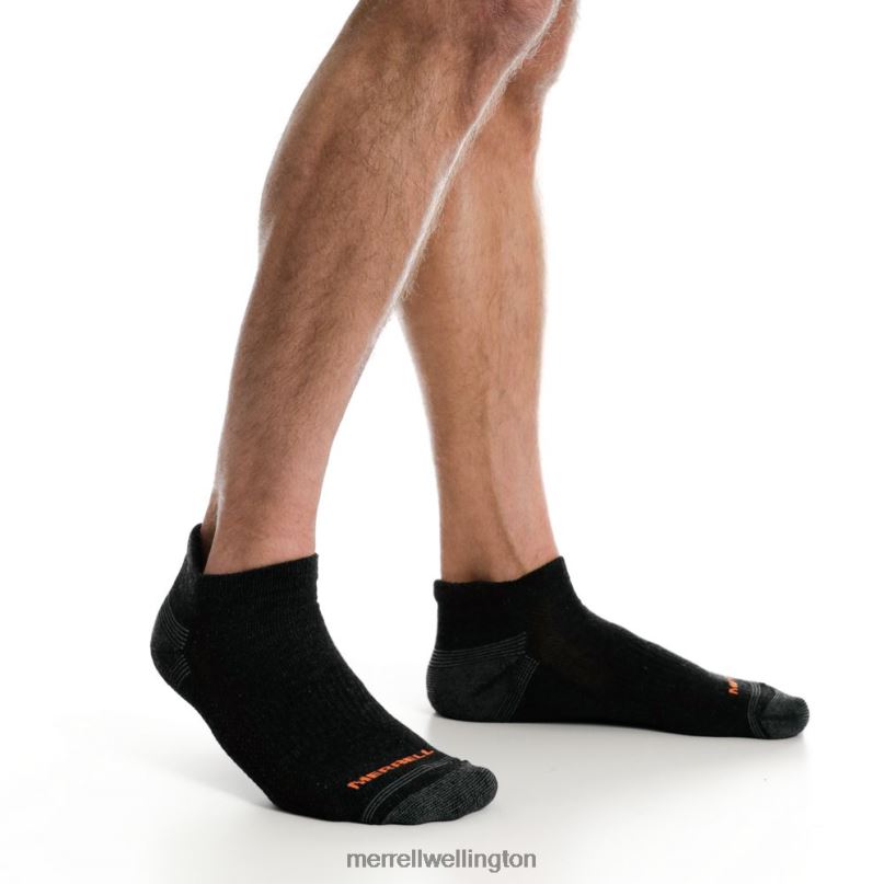 Recycled Low Cut Tab Sock 3 Pack (JSF24606-012) Merrell Unisex 8VV6P359 Accessories Black