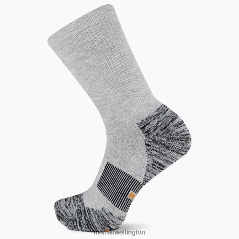 Thermal Trail Run Crew Sock (JSF26899-020) Merrell Unisex 8VV6P486 Accessories Gray Heather