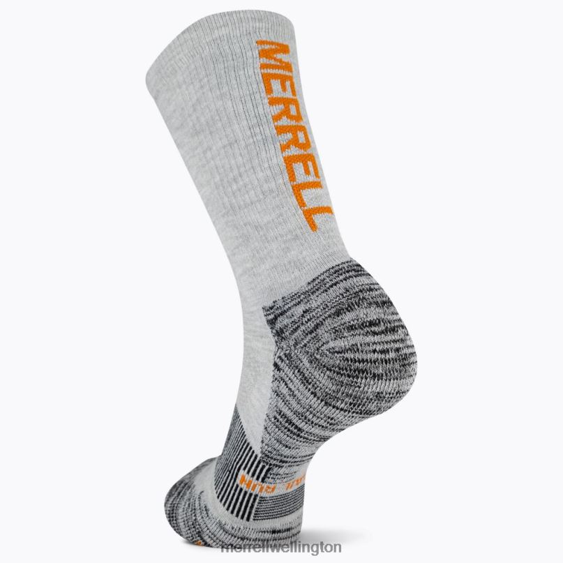 Thermal Trail Run Crew Sock (JSF26899-020) Merrell Unisex 8VV6P486 Accessories Gray Heather