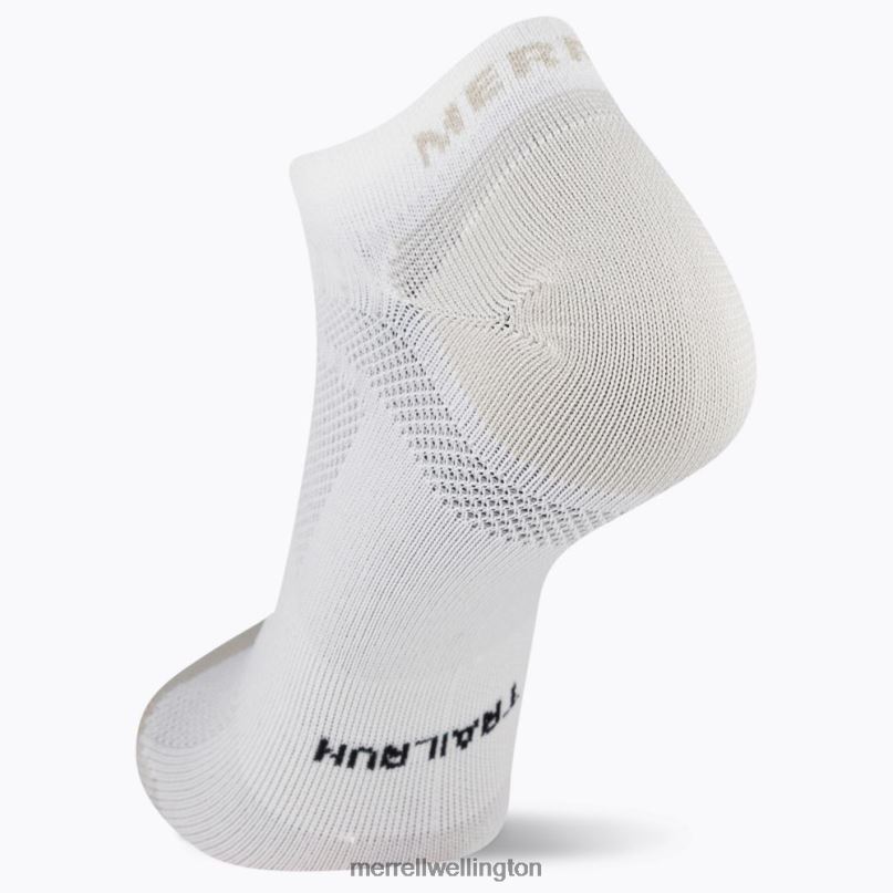 Trail Runner Lightweight No Show Sock (JSS27017-100) Merrell Unisex 8VV6P220 Accessories White
