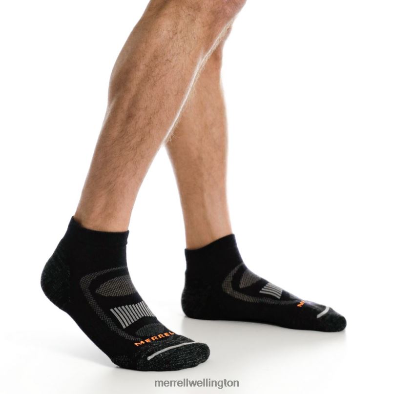 Zoned Low Cut Hiker Sock (JSF25749-012) Merrell Unisex 8VV6P523 Accessories Onyx