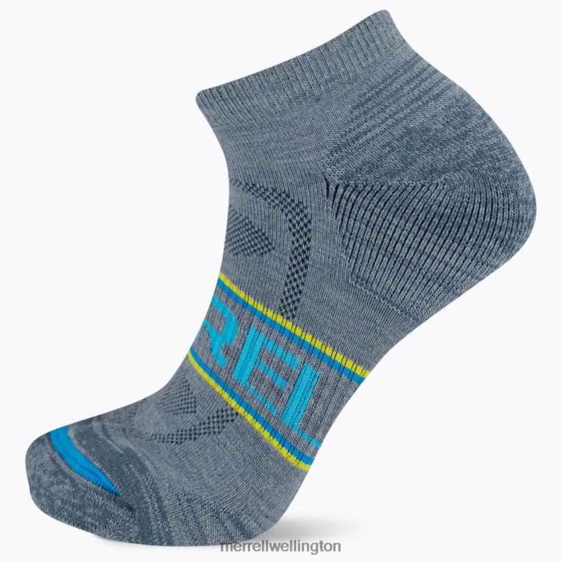 Zoned Low Cut Hiker Sock (JSS27009-401) Merrell Unisex 8VV6P524 Accessories Blue Multi