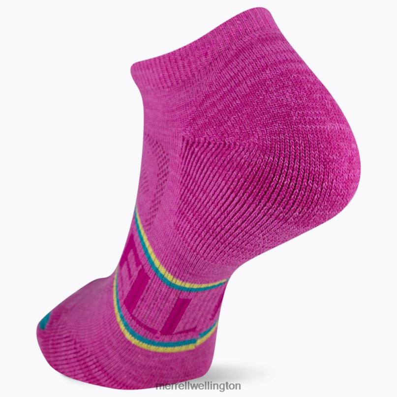 Zoned Low Cut Hiker Sock (JSS27009-652) Merrell Unisex 8VV6P526 Accessories Pink Multi