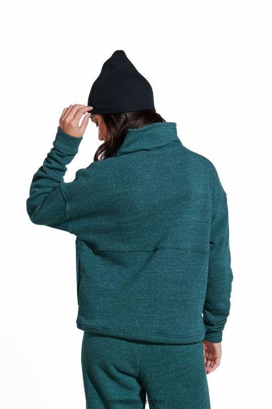 Dianthus Sweatshirt (JWF26638-329) Merrell Women 8VV6P1321 Clothes Sea Moss Heather