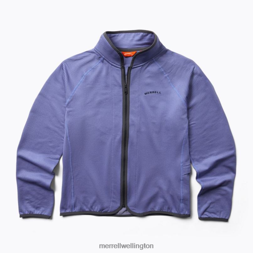 Geotex Full Zip (JWS26357-424) Merrell Women 8VV6P1281 Clothes Baja Blue Heather