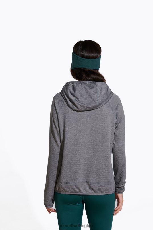 Geotex Pullover Hoody (JWS26358-059) Merrell Women 8VV6P1199 Clothes Rock Heather